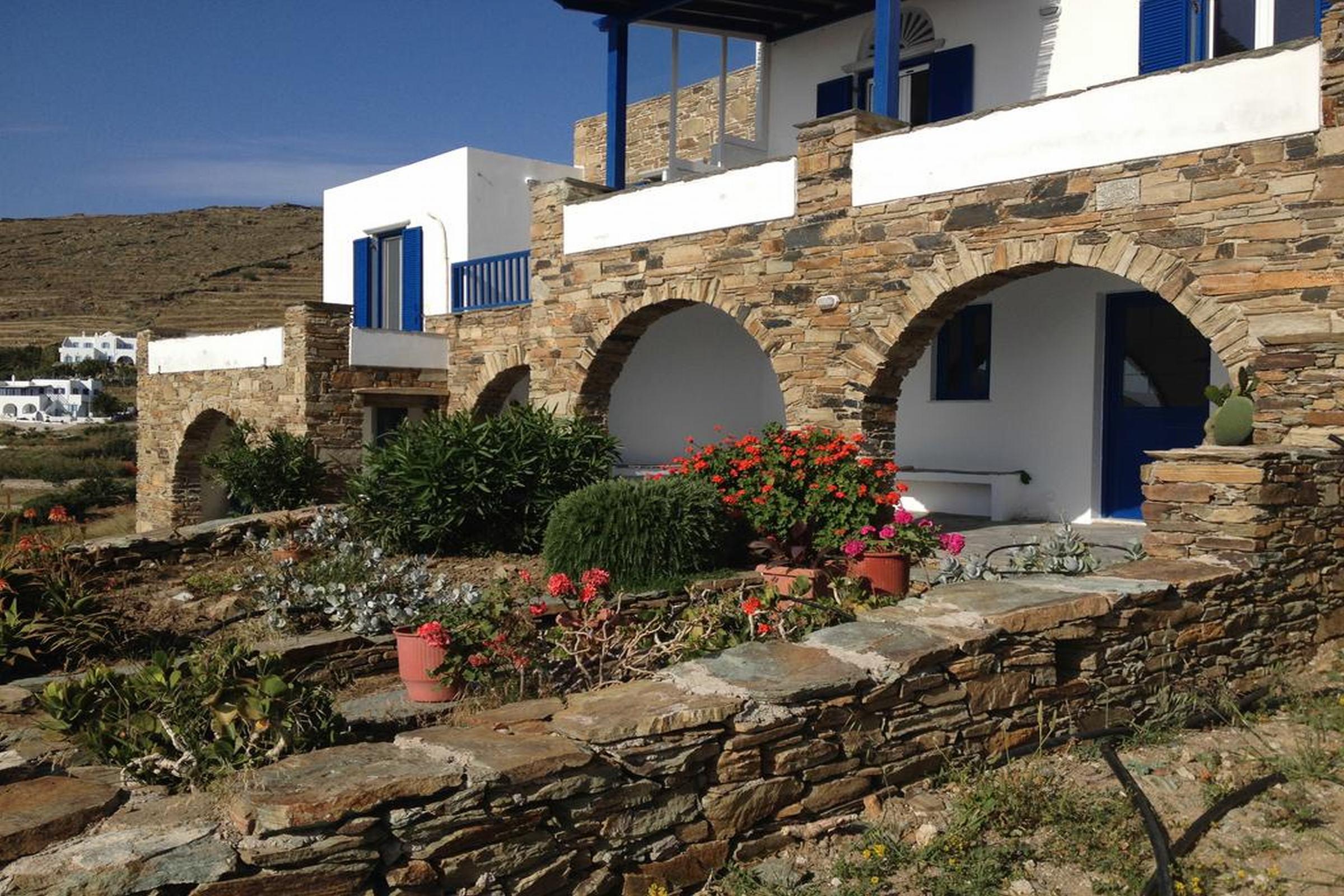 Stavros Bay Villa Tínos Exteriör bild