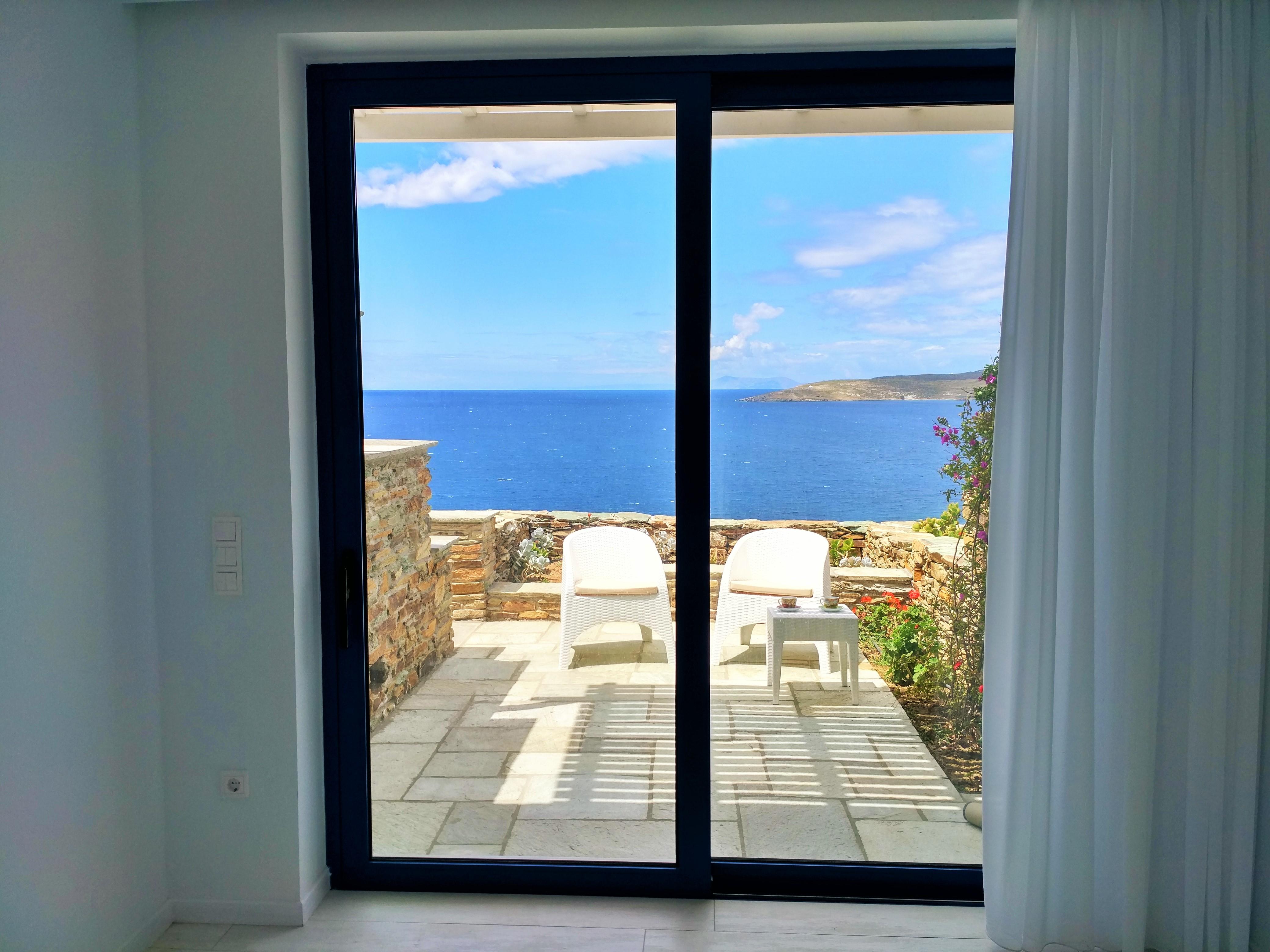 Stavros Bay Villa Tínos Exteriör bild