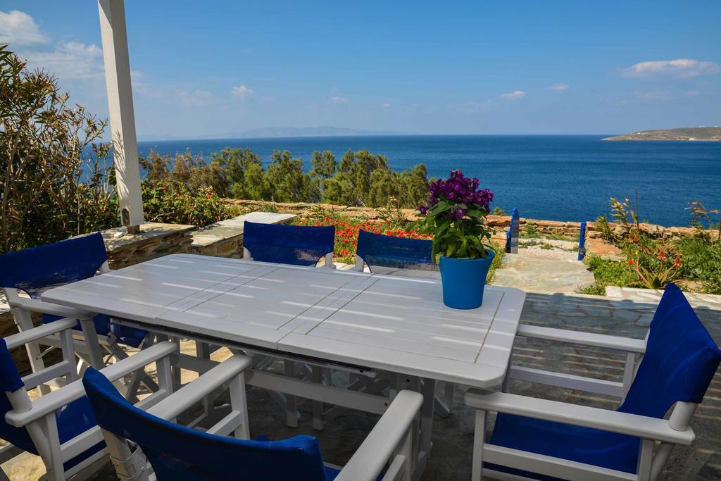 Stavros Bay Villa Tínos Exteriör bild