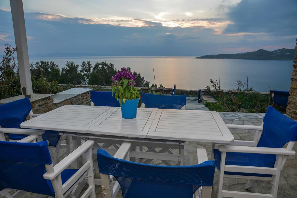Stavros Bay Villa Tínos Exteriör bild