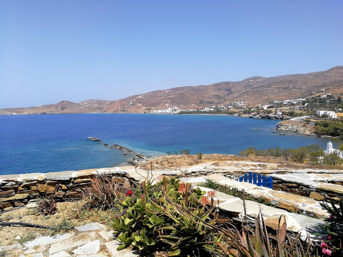 Stavros Bay Villa Tínos Exteriör bild