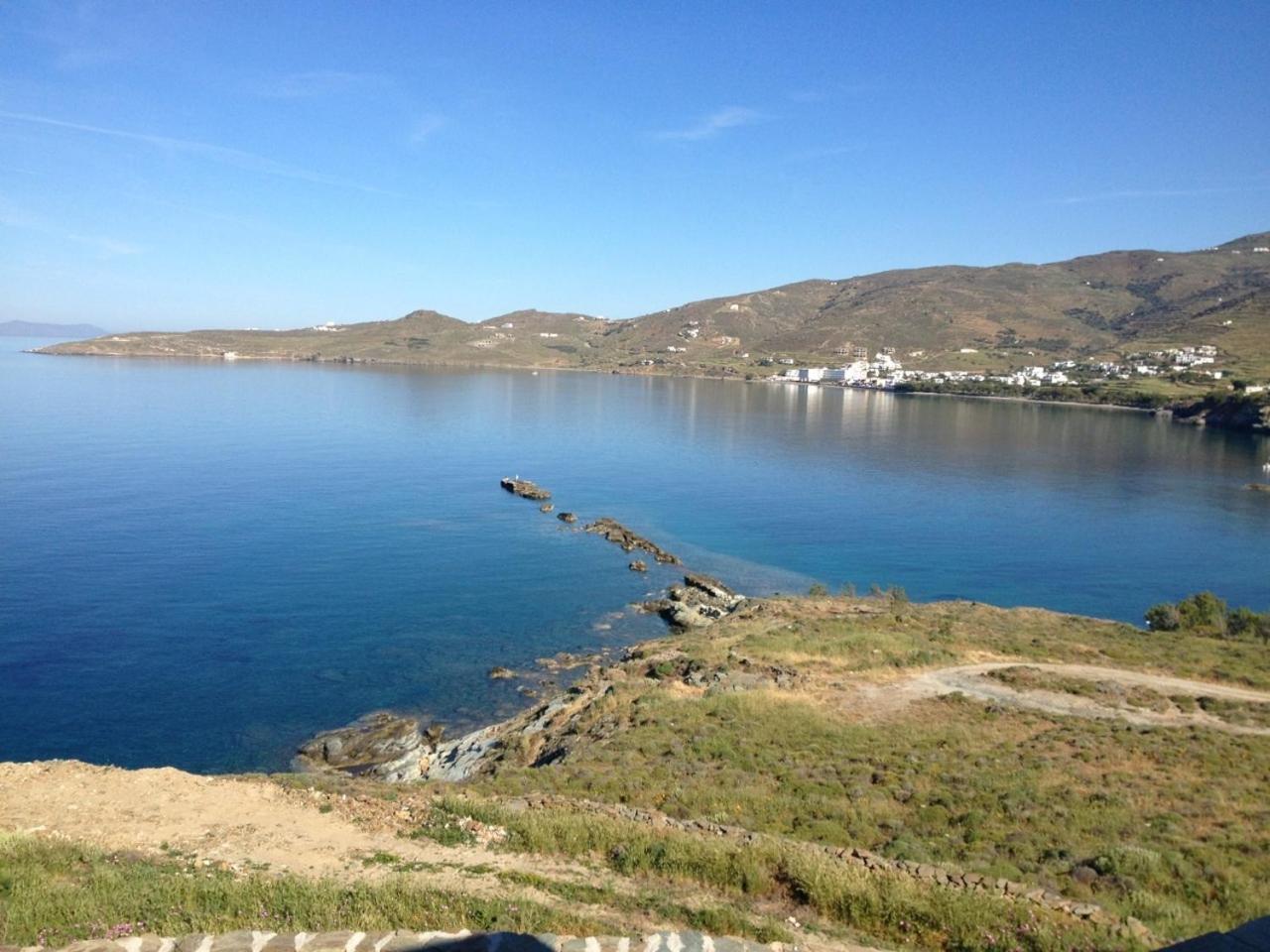Stavros Bay Villa Tínos Exteriör bild