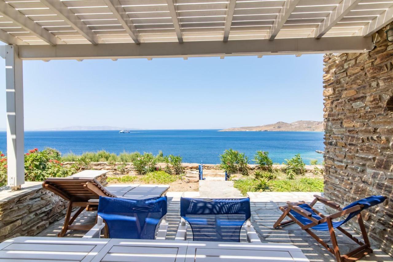 Stavros Bay Villa Tínos Exteriör bild