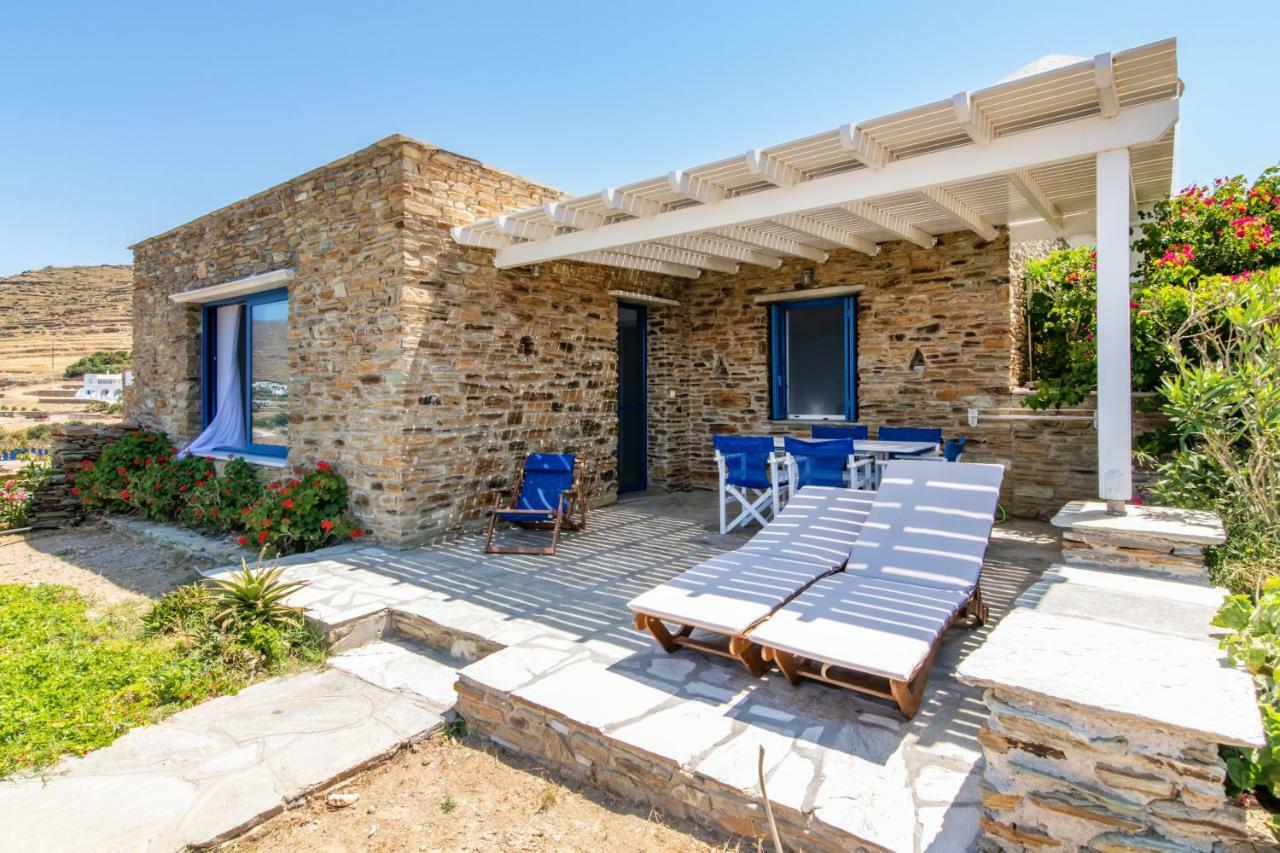 Stavros Bay Villa Tínos Exteriör bild