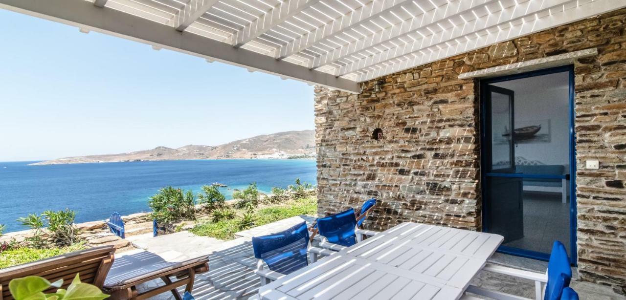 Stavros Bay Villa Tínos Exteriör bild